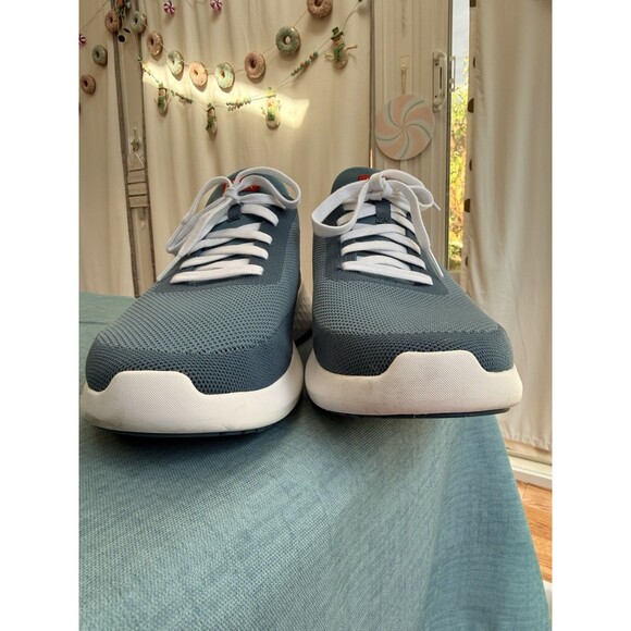EUC Kizik Athens Deep Sea Hands Free Walking Shoes M 10.5 W 12 Wide Blue 2E main image 3